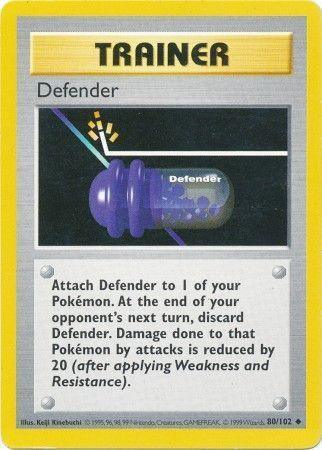 Defender (80/102) [Base Set Shadowless Unlimited] - for just $1.20! 