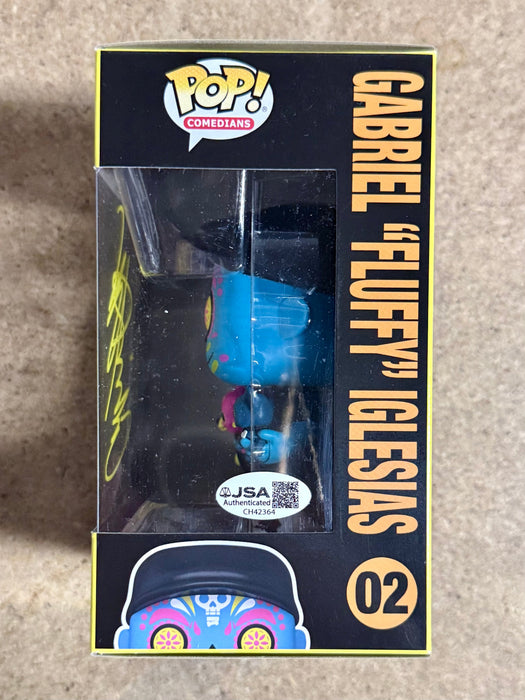 Gabriel “FLUFFY” Iglesias Signed BL Dia De Los Muertos Funko Pop! With JSA COA - for just $100! 