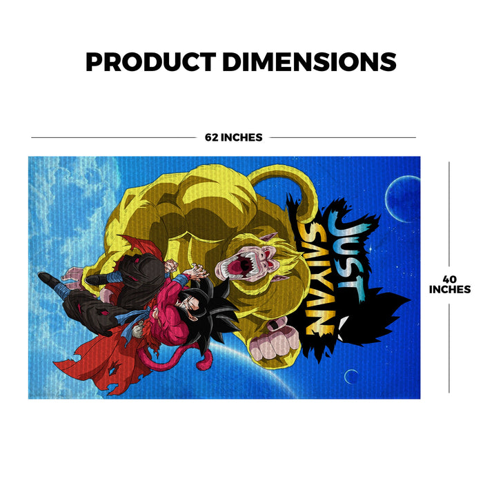 Dragon ball - The end game inspired Gaming Rug - 62x40 inches - for just $44.99! 