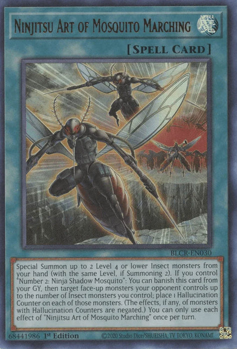Ninjitsu Art of Mosquito Marching [BLCR-EN030] Ultra Rare - for just $0.10! 