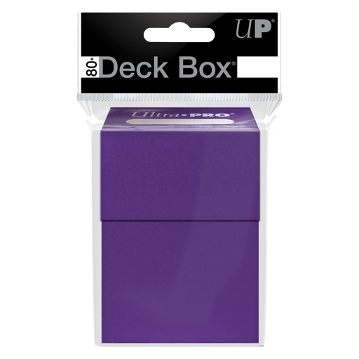 Ultra PRO: Deck Box - Solid Color (Purple) - for just $0! 