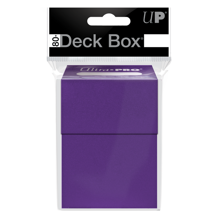 Ultra PRO: Deck Box - Solid Color (Purple) - for just $0! 