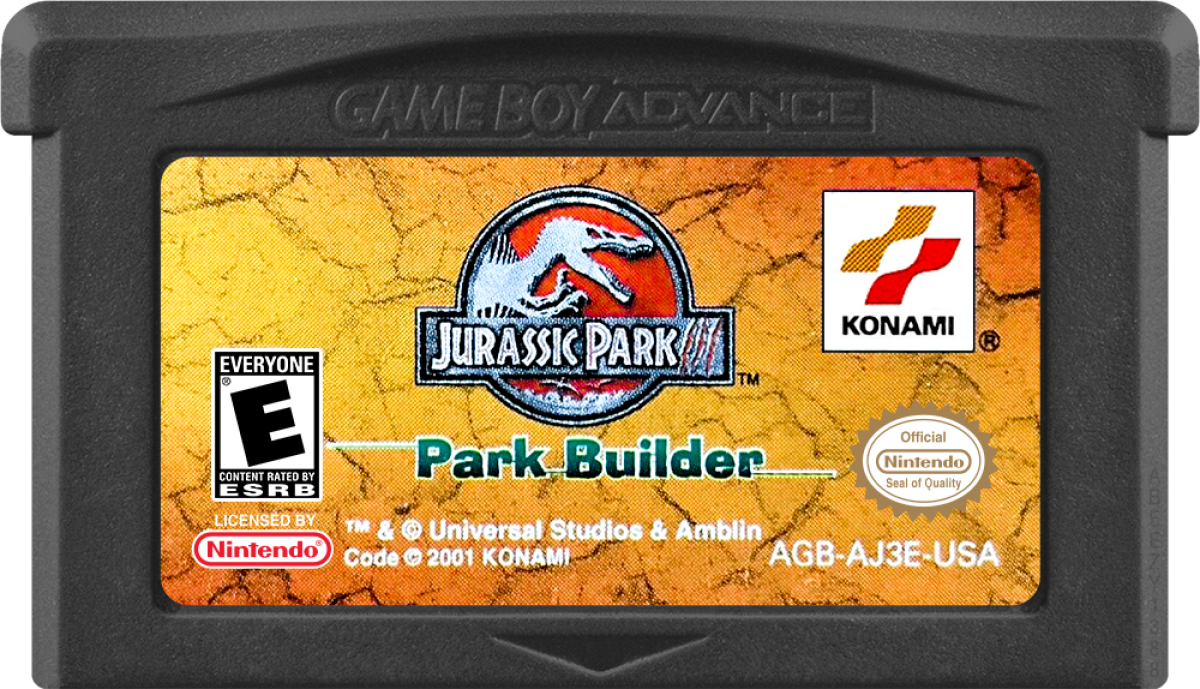 Jurassic Park III: Park Builder – Game Boy Advance (GBA) - for just $24.99! 
