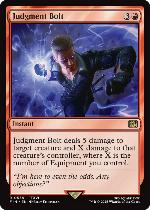 Judgment Bolt (FIN-559) - FINAL FANTASY - for just $0.06! 