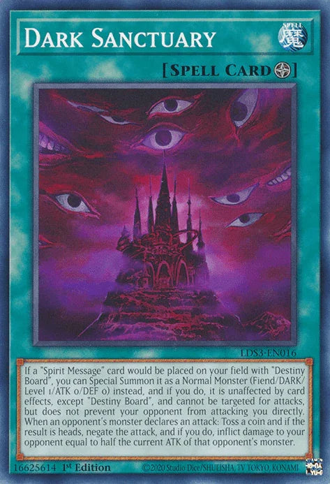 Dark Sanctuary [LDS3-EN016] Common - for just $0.10! 