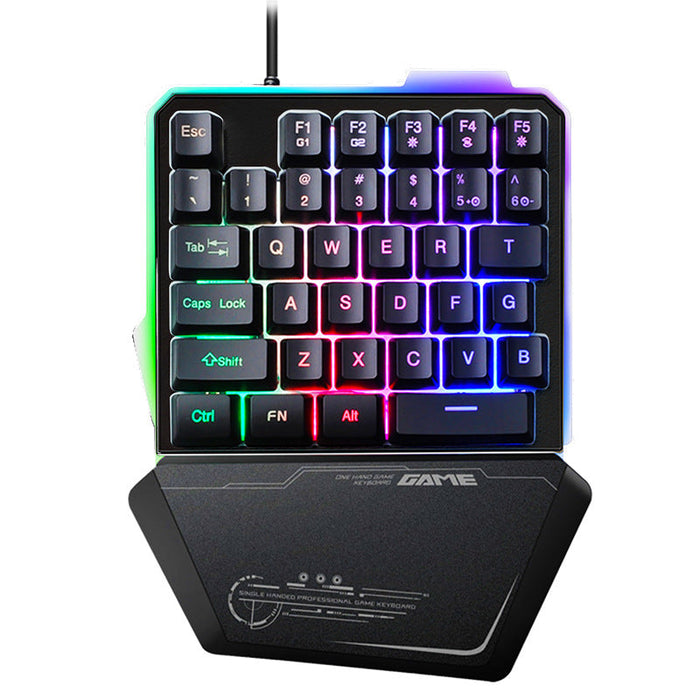 One-handed RGB Mechanical Gaming Keypad - for just $39.44! 