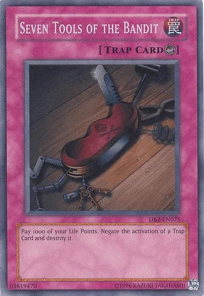 Seven Tools of the Bandit [DB2-EN075] Super Rare - for just $6.20! 