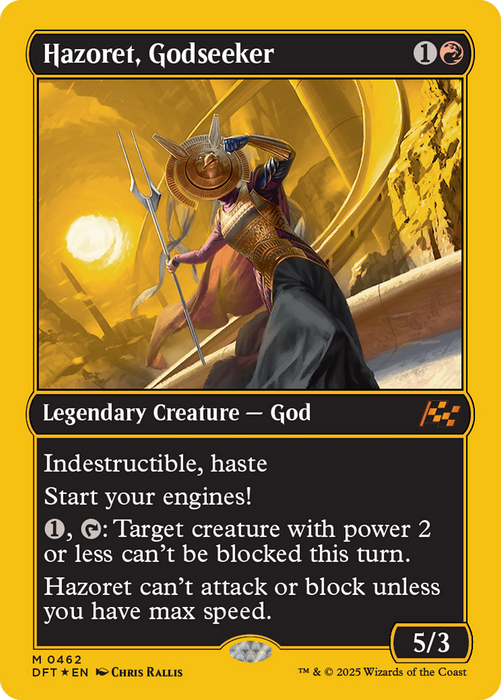 Hazoret, Godseeker (DFT-462) - Aetherdrift Foil - for just $1.31! 
