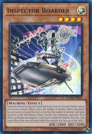 Inspector Boarder [DUDE-EN031] Ultra Rare - for just $0.10! 