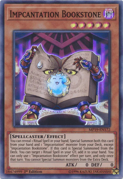 Impcantation Bookstone [MP19-EN172] Super Rare - for just $0.10! 