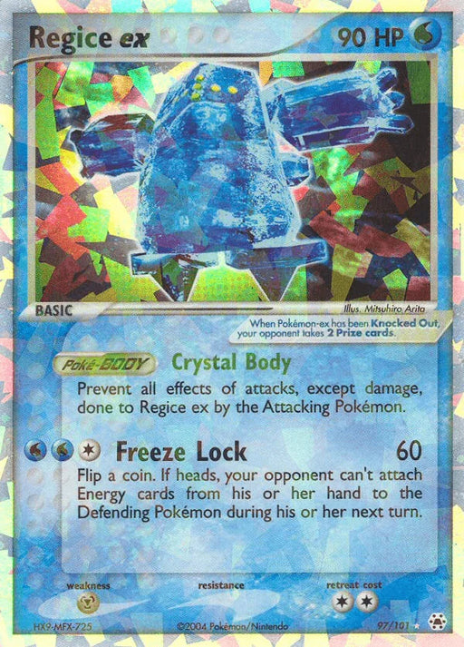 Regice ex (97/101) [EX: Hidden Legends] - for just $58.25! 