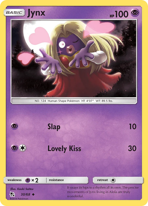 Jynx (30/68) [Sun & Moon: Hidden Fates] - for just $0.10! 