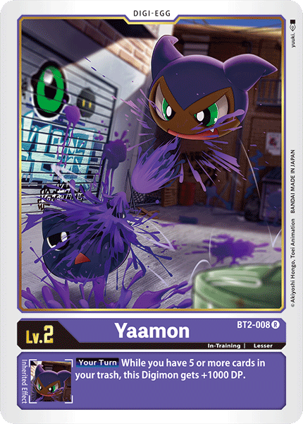 Yaamon [BT2-008] [Release Special Booster Ver.1.0] - Just $0.09! Shop now at Retro Gaming of Denver