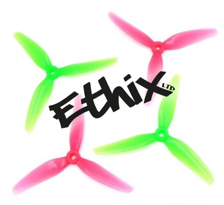HQProp - Ethix S3 Prop Watermelon (2CW+2CCW)-Poly Carbonate - for just $3.99! 