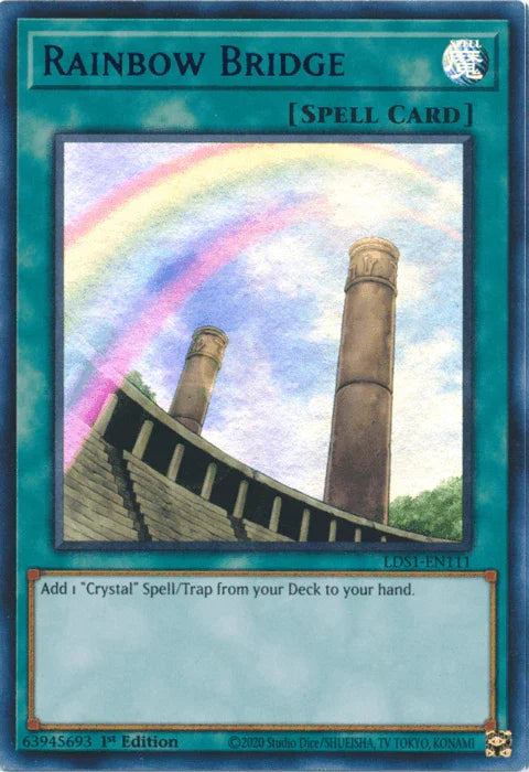 Rainbow Bridge (Blue) [LDS1-EN111] Ultra Rare - for just $0.15! 