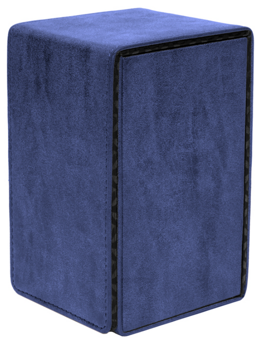Ultra PRO: Suede Collection - Alcove Flip (Sapphire) - for just $0! 
