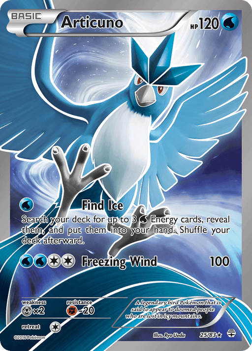 Articuno (25/83) [XY: Generations] - for just $0! 