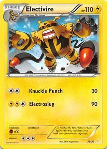 Electivire (25/30) [XY: Trainer Kit 3 - Pikachu Libre] - for just $0.25! 