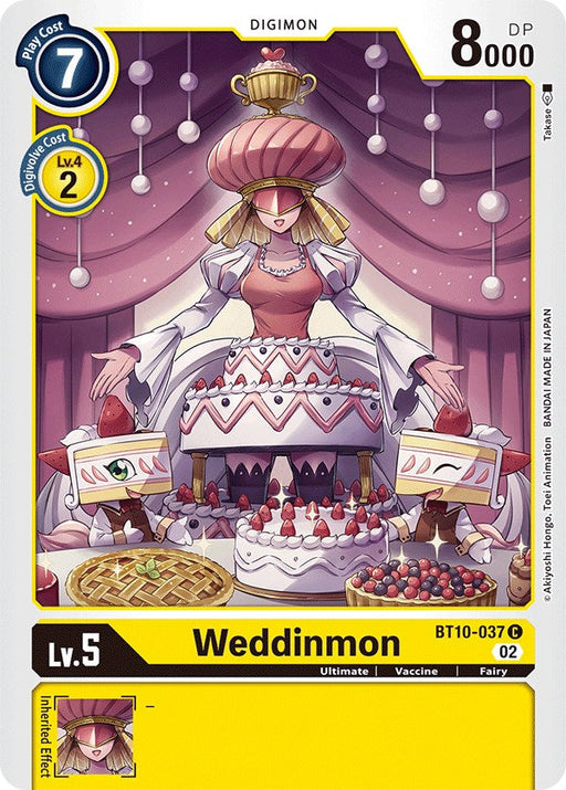 Weddinmon [BT10-037] [Xros Encounter] - Just $0.09! Shop now at Retro Gaming of Denver