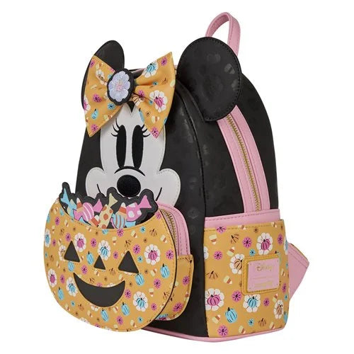 Loungefly Disney Minnie Mouse Trick or Treat Pumpkin GlTD Scented Mini Backpack - for just $69! 