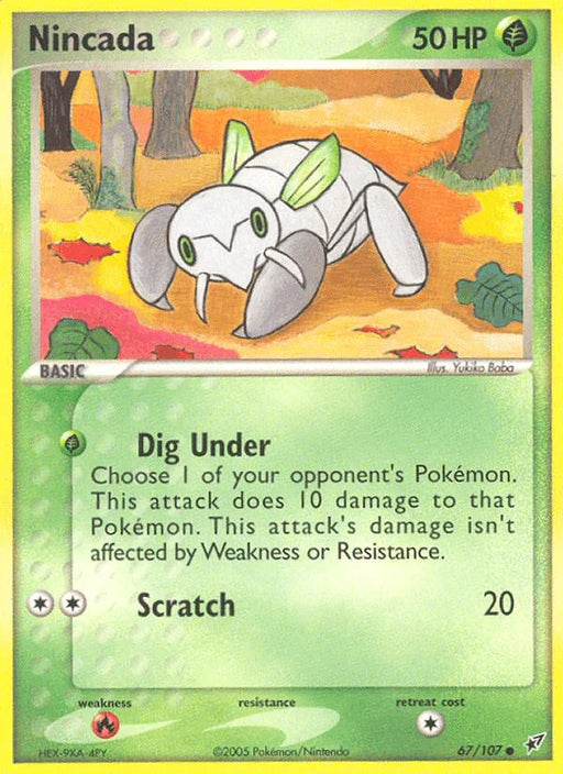 Nincada (67/107) [EX: Deoxys] - for just $0.20! 