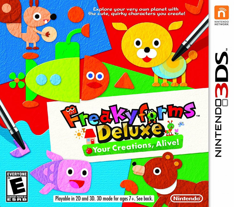 Freakyforms: Deluxe Your Creations Alive – Nintendo 3DS (3DS) - for just $20.99! 
