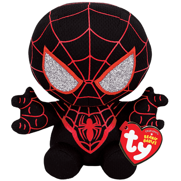 Ty Marvel Beanie Babies: Spiderman Miles Morales (Small) - for just $6.99! 