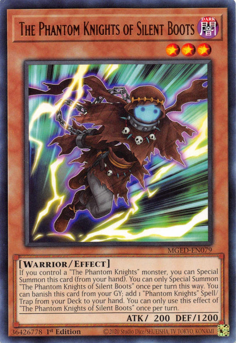 The Phantom Knights of Silent Boots [MGED-EN079] Rare - for just $0.10! 