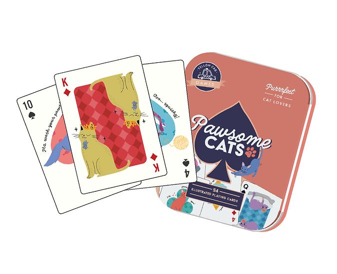 Pawsome Cats Playing Cards - for just $8.99! 