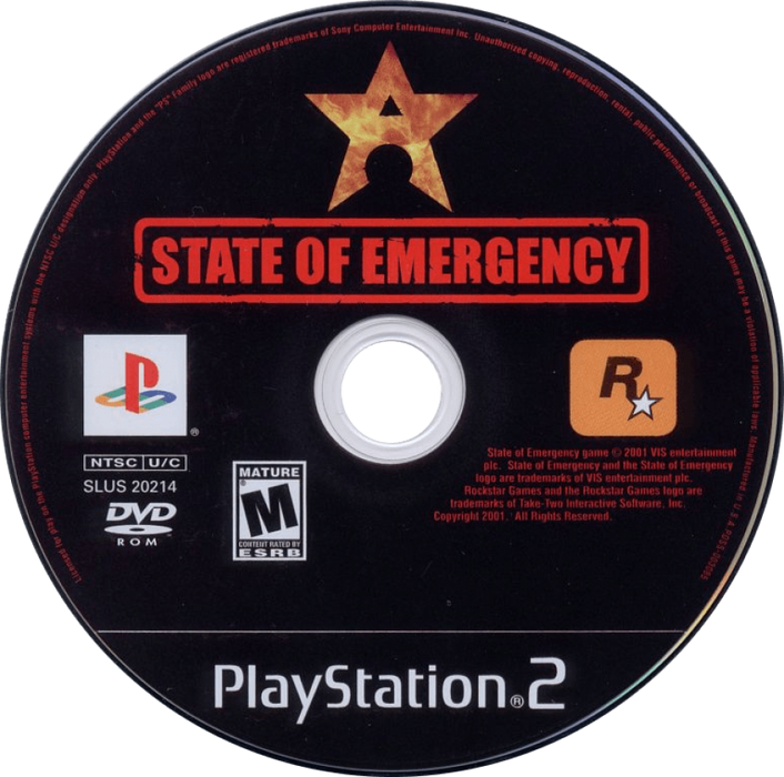 State of Emergency – PlayStation 2 (PS2) - for just $11.99! 