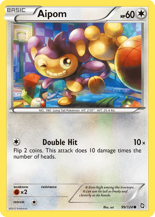 Aipom (99/124) [Black & White: Dragons Exalted] - for just $0.15! 