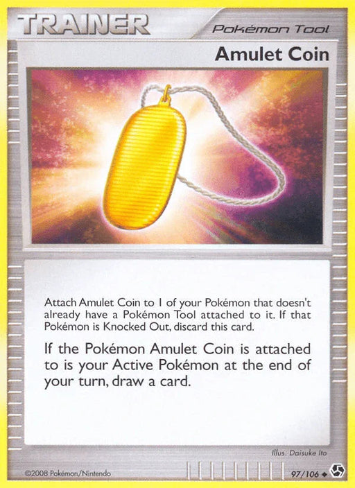 Amulet Coin (97/106) [Diamond & Pearl: Great Encounters] - for just $0.10! 