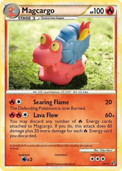Magcargo (6/90) [HeartGold & SoulSilver: Undaunted] - for just $11.05! 