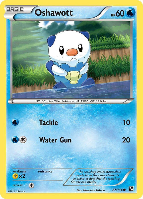 Oshawott (27/114) [Alternate Art Promos] - for just $8.10! 