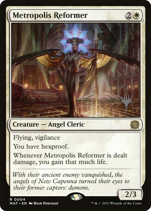 Metropolis Reformer (PPMKM-004) - March of the Machine: The Aftermath Promos - for just $0.87! 