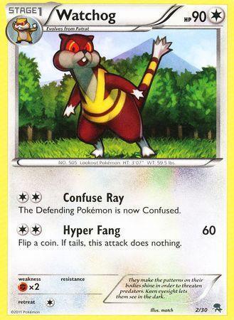 Watchog (2/30) [Black & White: Trainer Kit - Zoroark] - for just $0.10! 