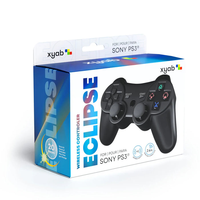 ECLIPSE Wireless Bluetooth Controller For PlayStation 3 (PS3) [Black] – PlayStation 3 Accessory (PS3) - for just $24.99! 