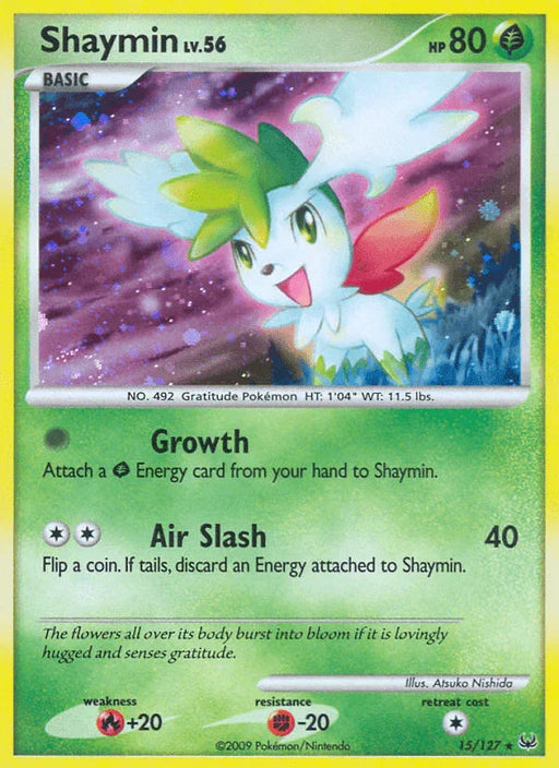 Shaymin (15/127) [Platinum: Base Set] - for just $3.80! 