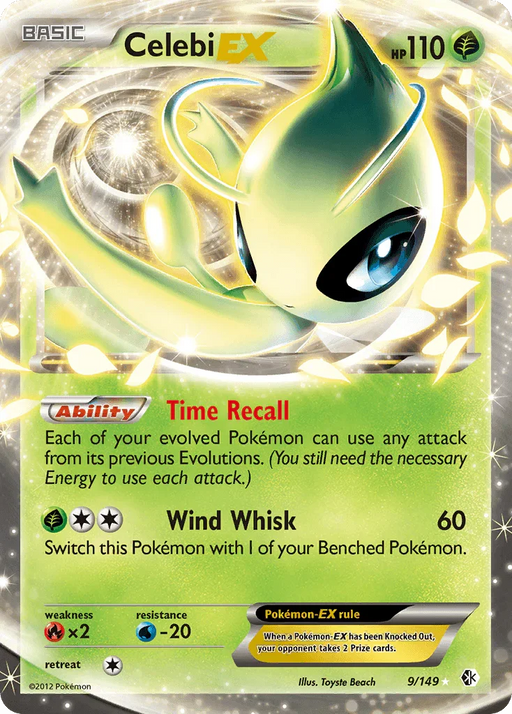 Celebi EX (9/149) [Black & White: Boundaries Crossed] - for just $11.85! 