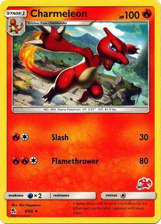 Charmeleon (8/68) (Charizard Stamp #30) [Battle Academy 2020] - for just $0.15! 