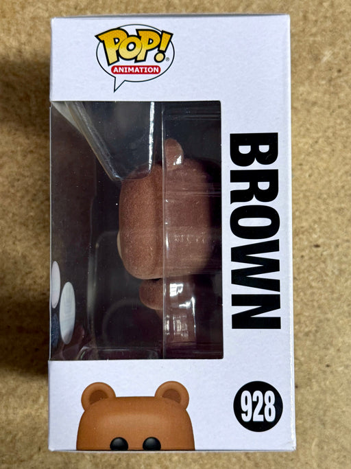 Funko Pop! Animation Flocked Brown #928 Line Friends 2021 Vaulted Exclusive - for just $15! 