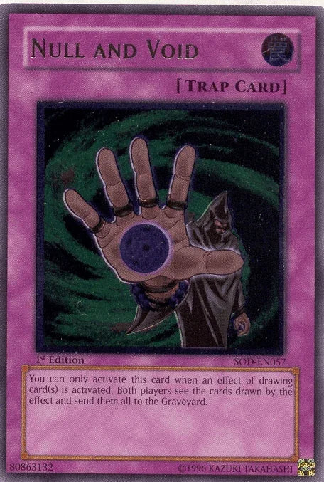Null and Void [SOD-EN057] Ultimate Rare - for just $2! 