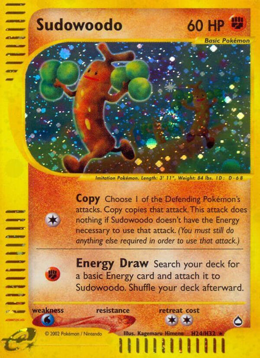 Sudowoodo (H24/H32) [Aquapolis] - for just $60! 