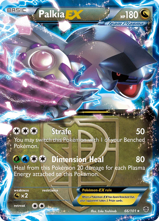 Palkia EX (66/101) [Black & White: Plasma Blast] - for just $7.65! 