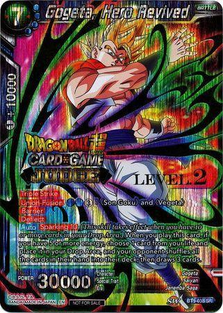 Gogeta, Hero Revived (Level 2) (BT5-038) [Judge Promotion Cards] - for just $19.45! 