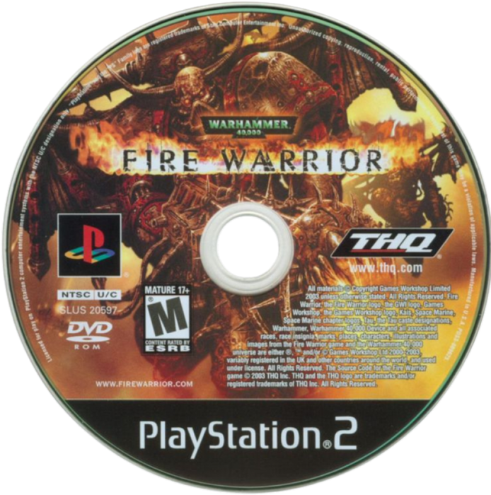Warhammer 40,000: Fire Warrior – PlayStation 2 (PS2) - for just $0! 