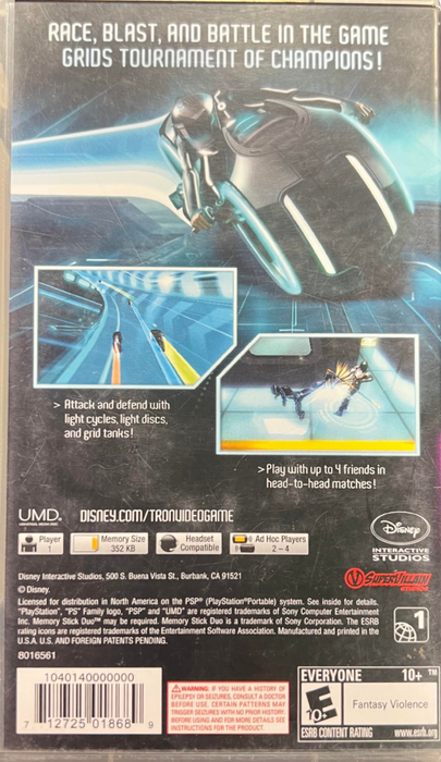Tron Evolution – PlayStation Portable (PSP) - for just $14.99! 