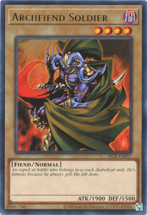 Archfiend Soldier (25th Anniversary) [DCR-EN057] Rare - for just $1.20! 