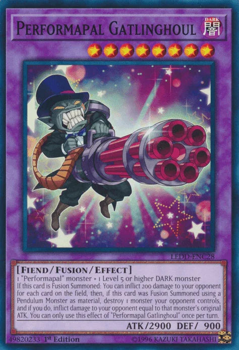 Performapal Gatlinghoul [LEDD-ENC28] Common - for just $0.10! 