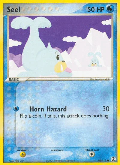 Seel (78/112) [EX: FireRed & LeafGreen] - for just $0.20! 